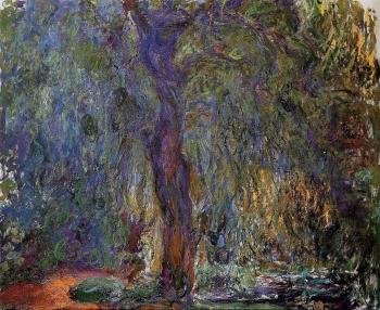 Claude Oscar Monet : Weeping Willow III